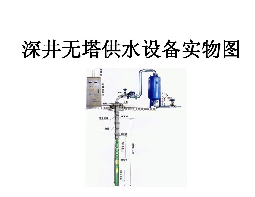 马尔康井泵无塔式供水设备